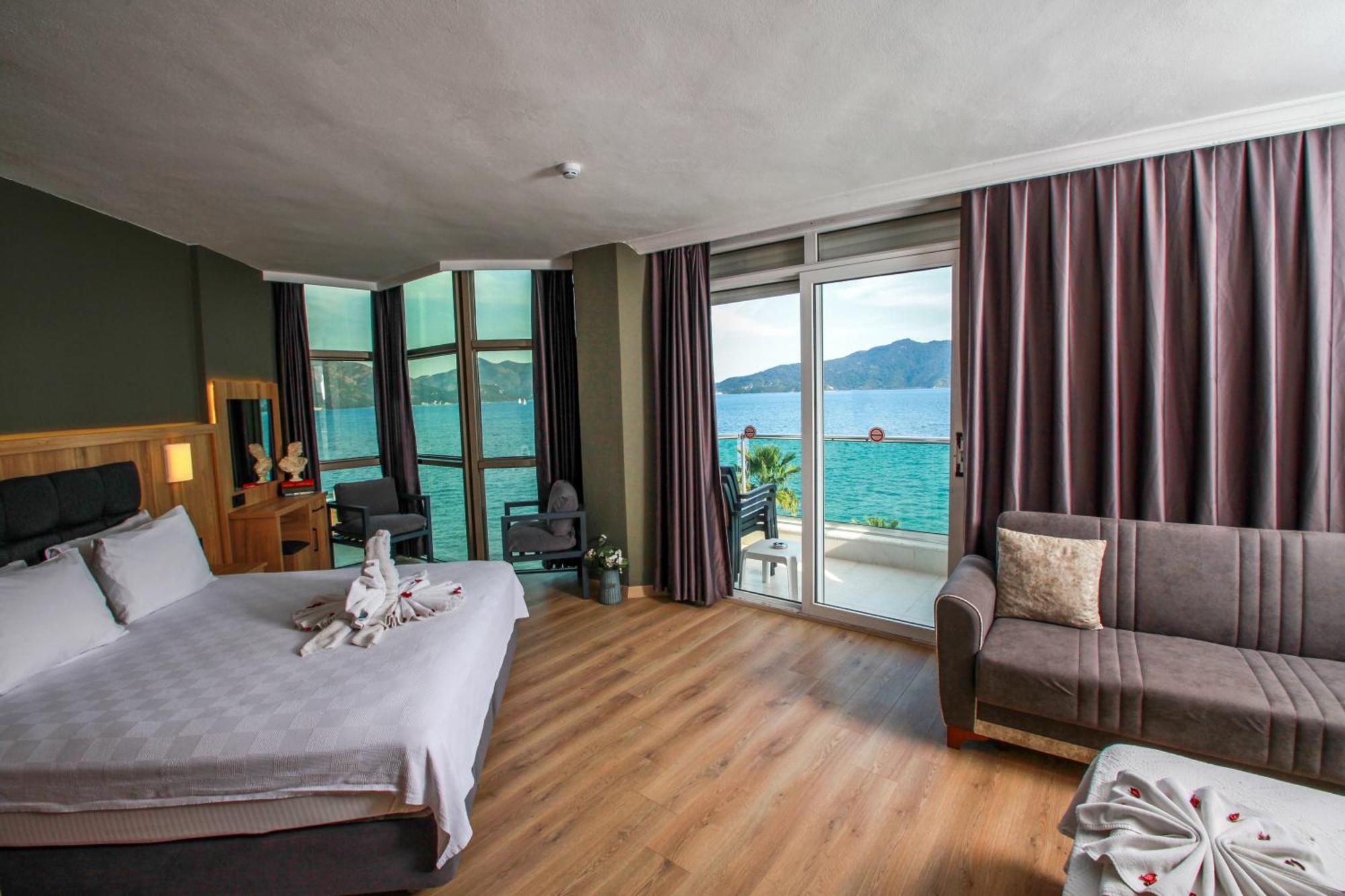 Yuvam Prime Beach Hotel Мармарис Экстерьер фото