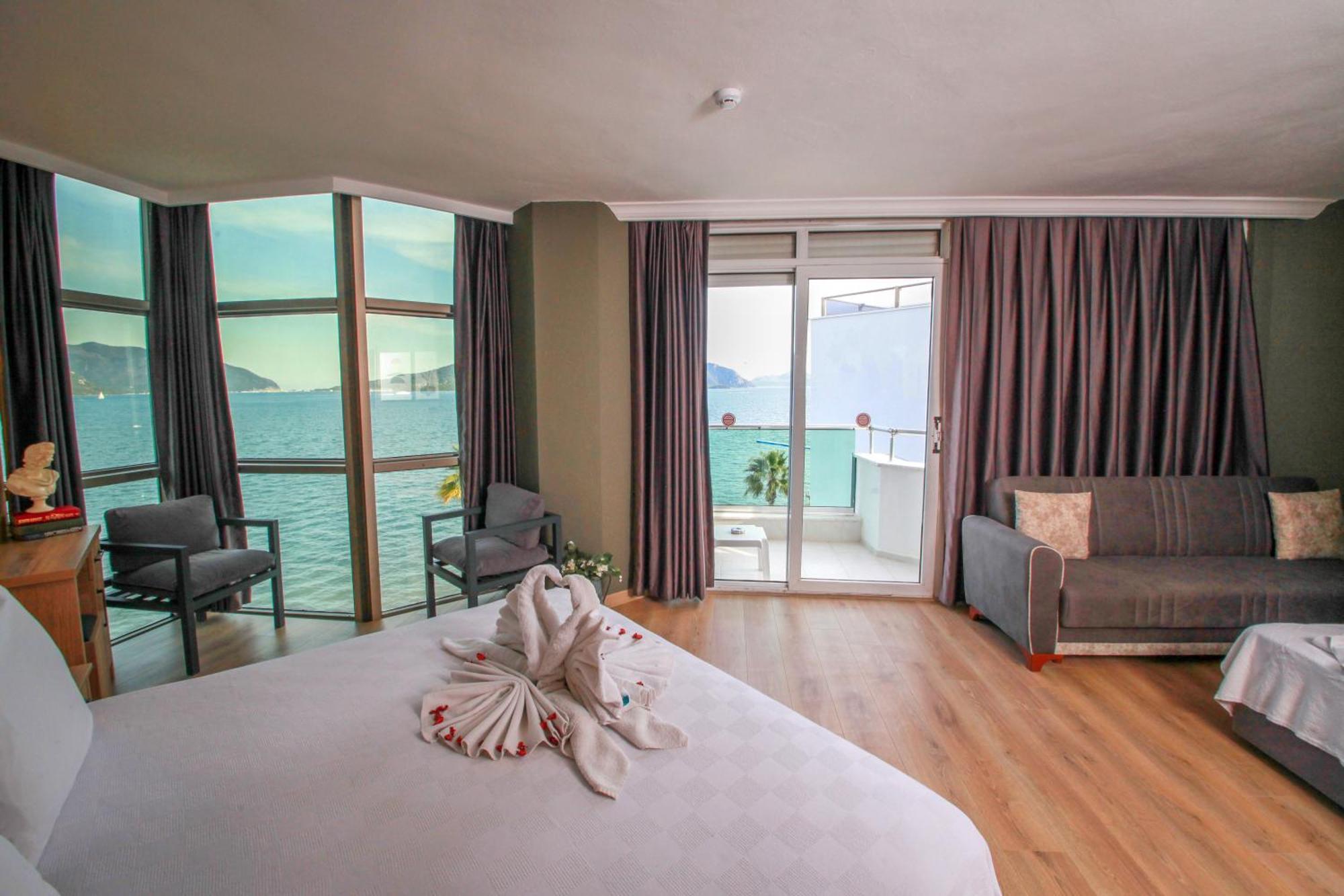Yuvam Prime Beach Hotel Мармарис Экстерьер фото